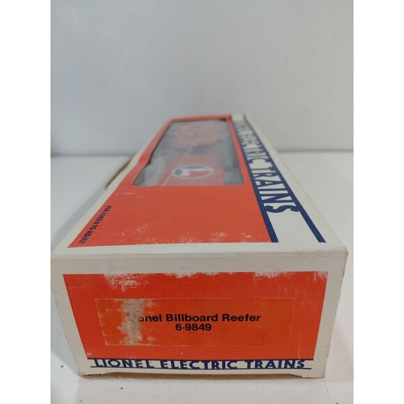 Lionel 6-9849 Train O Gauge Model Railroad Lionel Lines Billboard Reefer w/Box - Picture 10 of 12